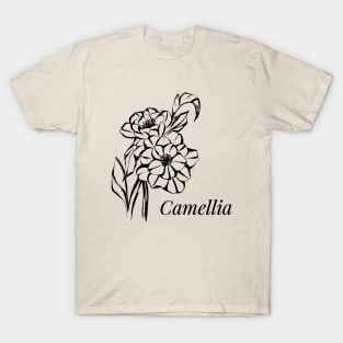 Camellia flowers T-Shirt